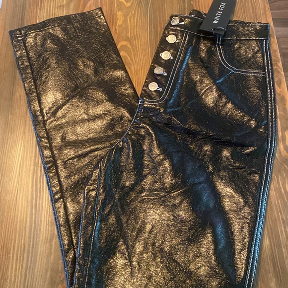 White Fox No Good Reason Black Pants - Picture 7 of 11